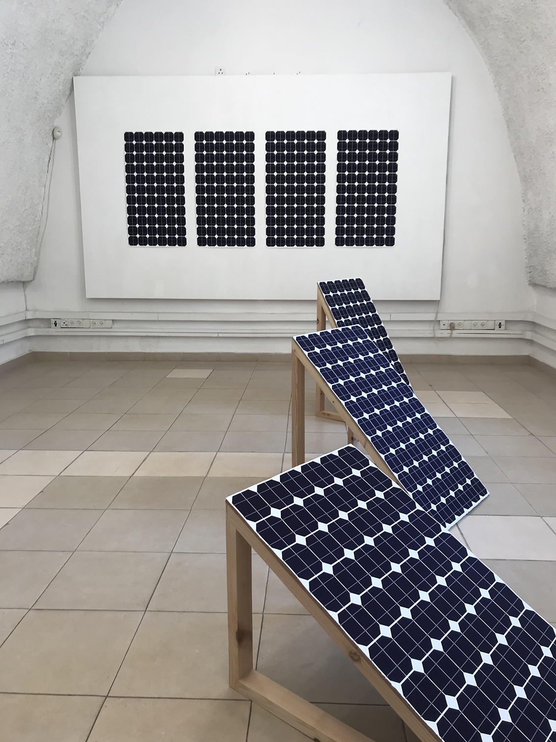 Solar Plexus, 2019, screen print, Mdf