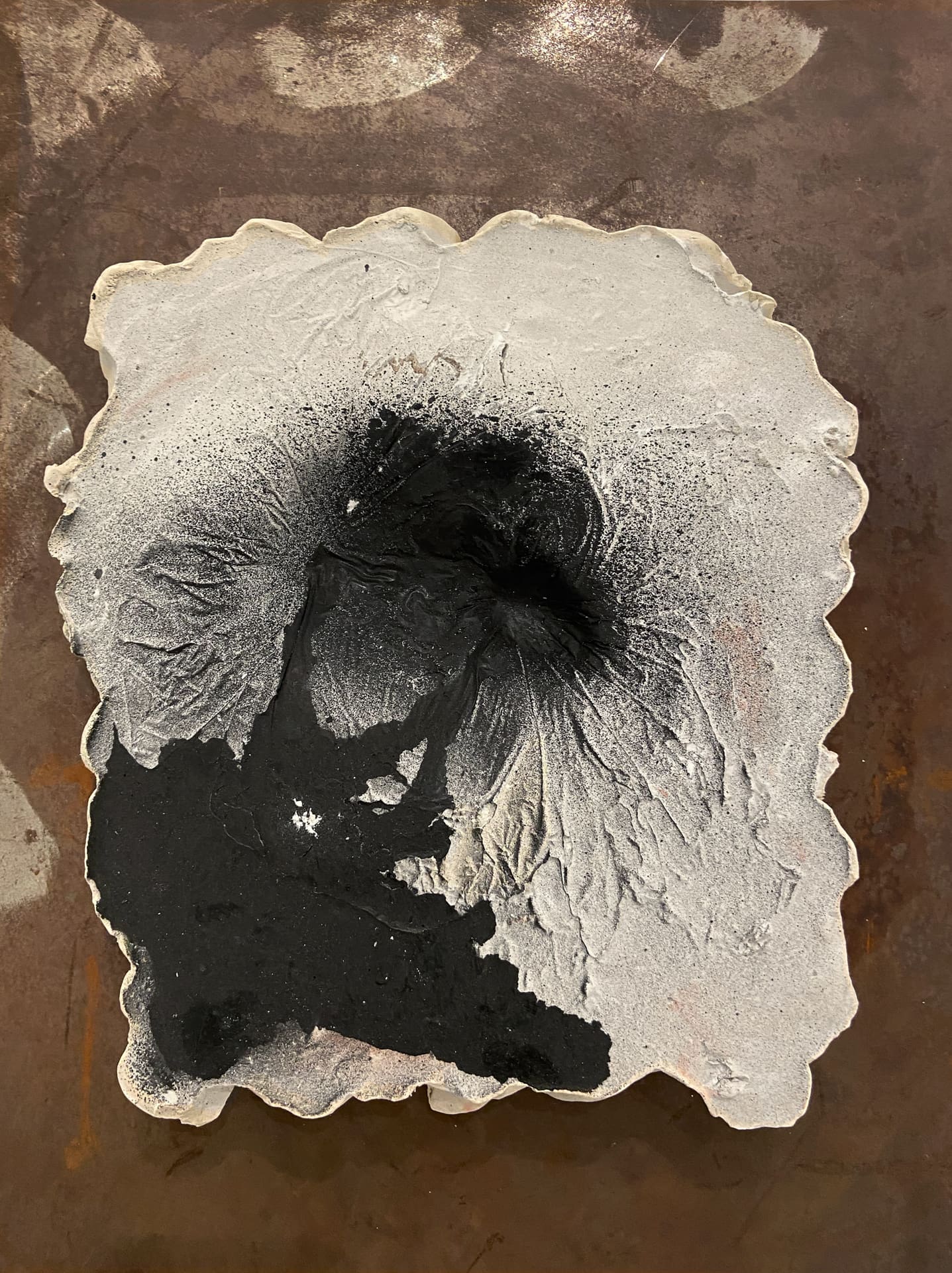 Moshe Gershuni in corporation with Daniel Silver, Untitled (3), 2006, oil on Japanese synthetic plaster
