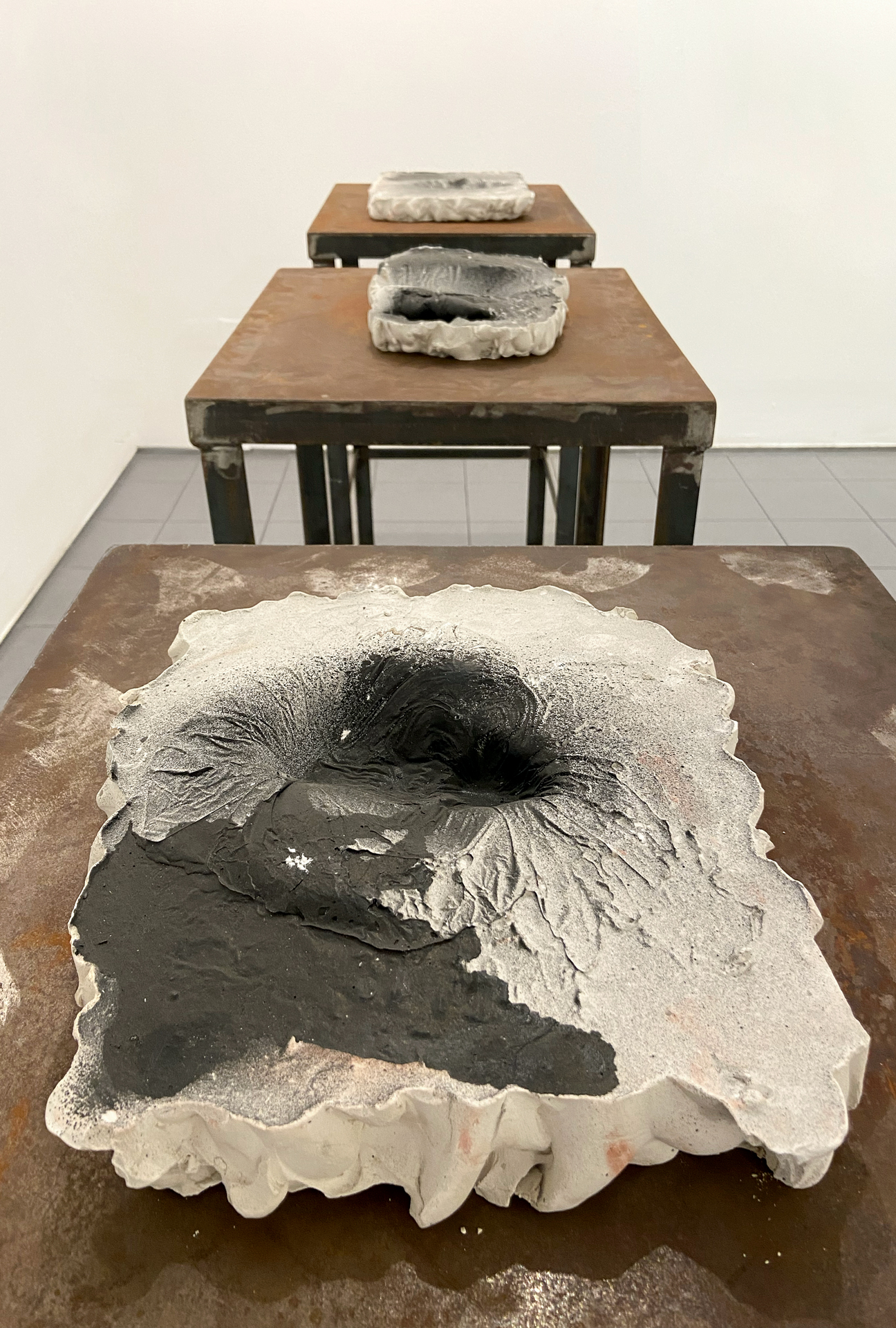 Moshe Gershuni in corporation with Daniel Silver, Untitled (3), 2006, oil on Japanese synthetic plaster