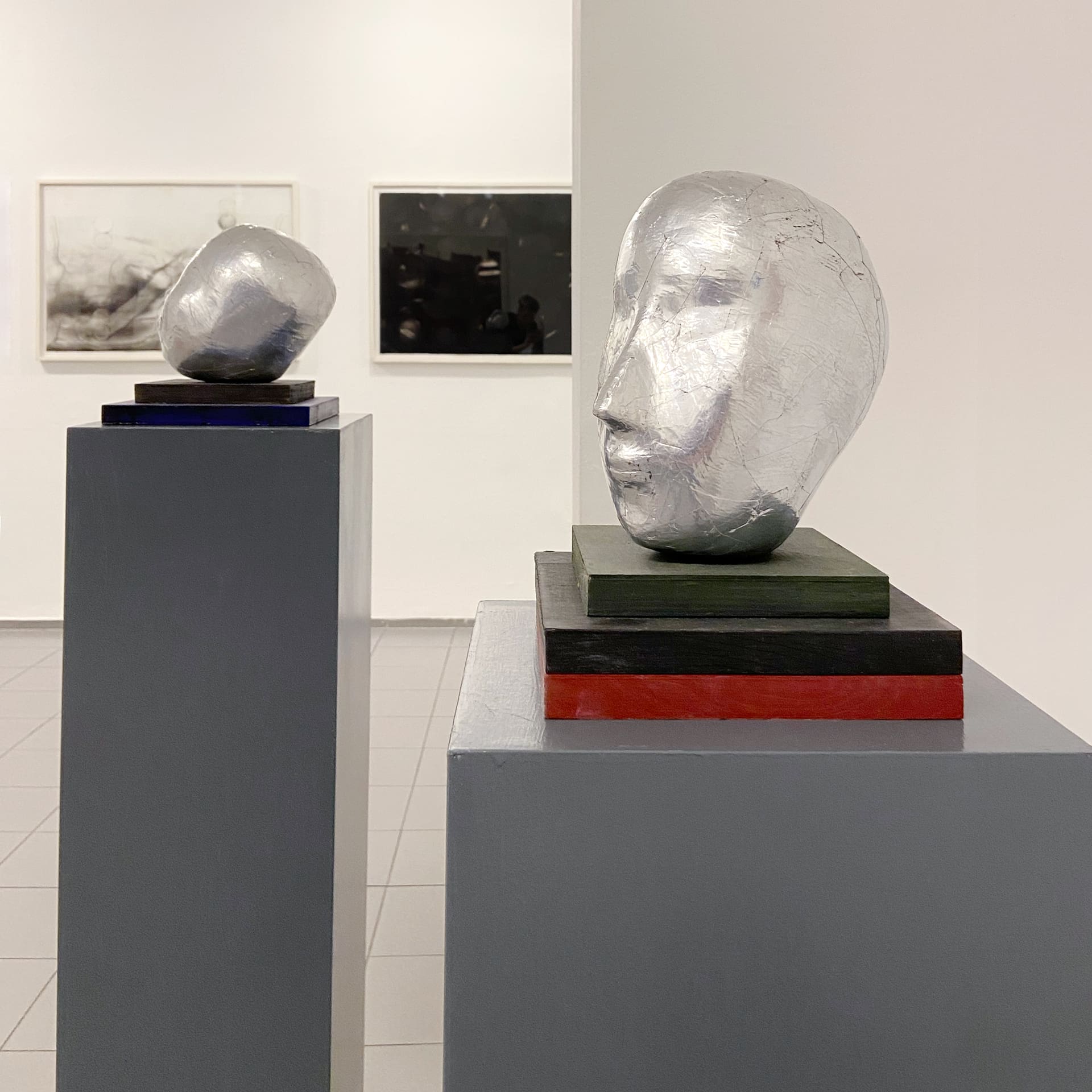 Gabriel Klasmer, Untitled, 2020, aluminum sheets, 17.5x14x17 cm