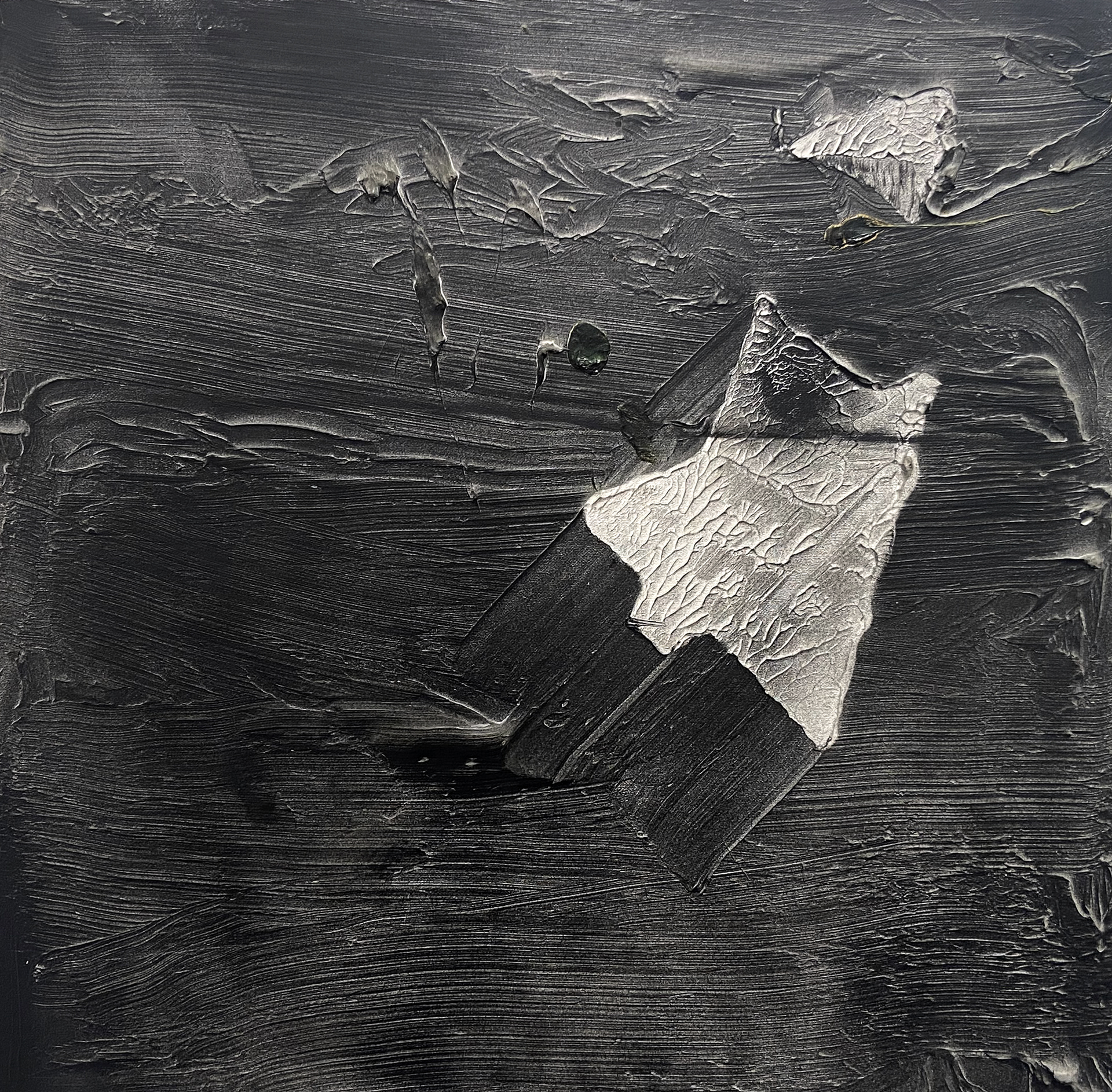 Moshe Gershuni, Untitled, 2006, oil and acrylic gel on canvas, 75x75 cm