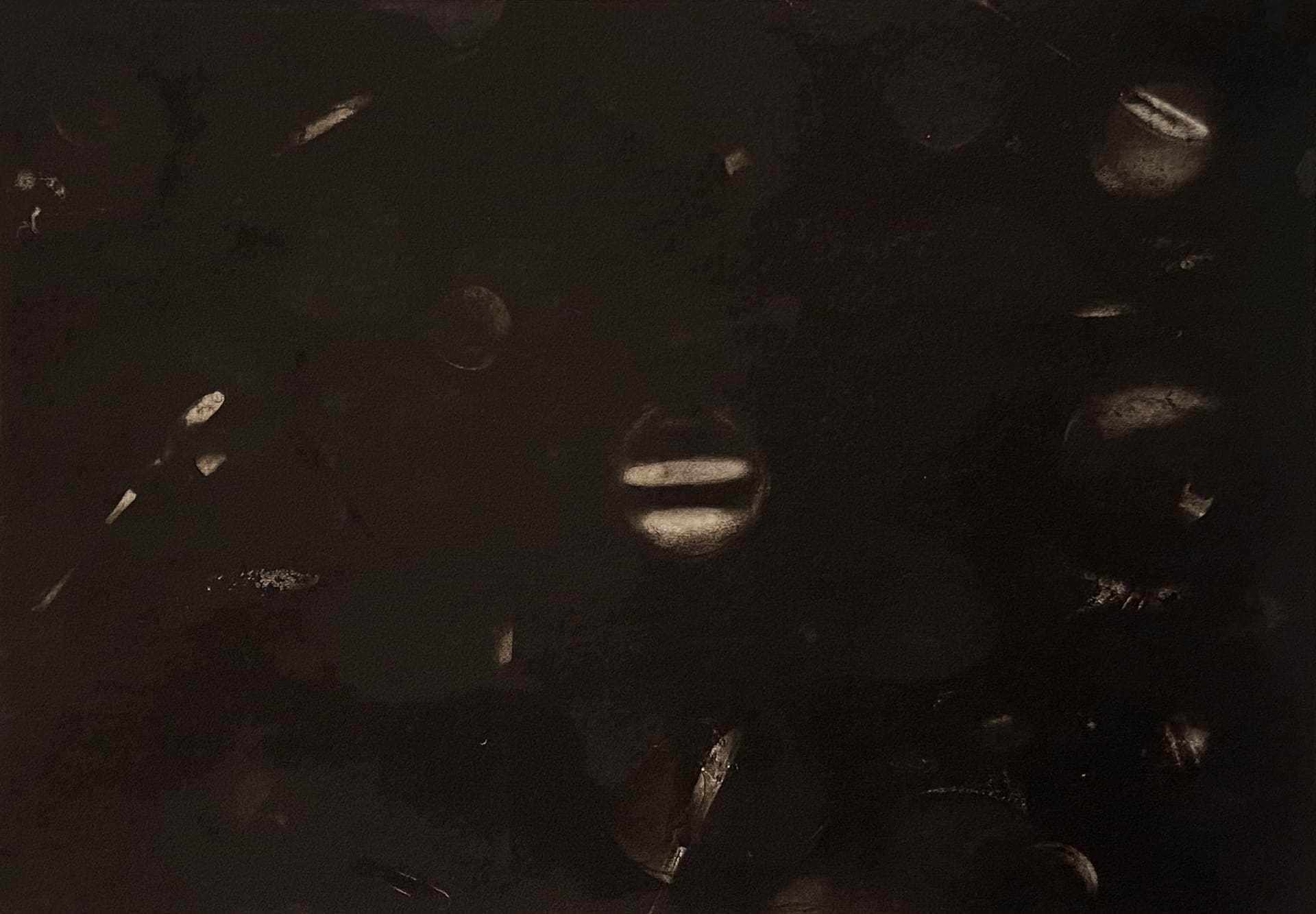 Micha Ullman, Untitled, 2016, watercolor on paper, 70x100 cm
