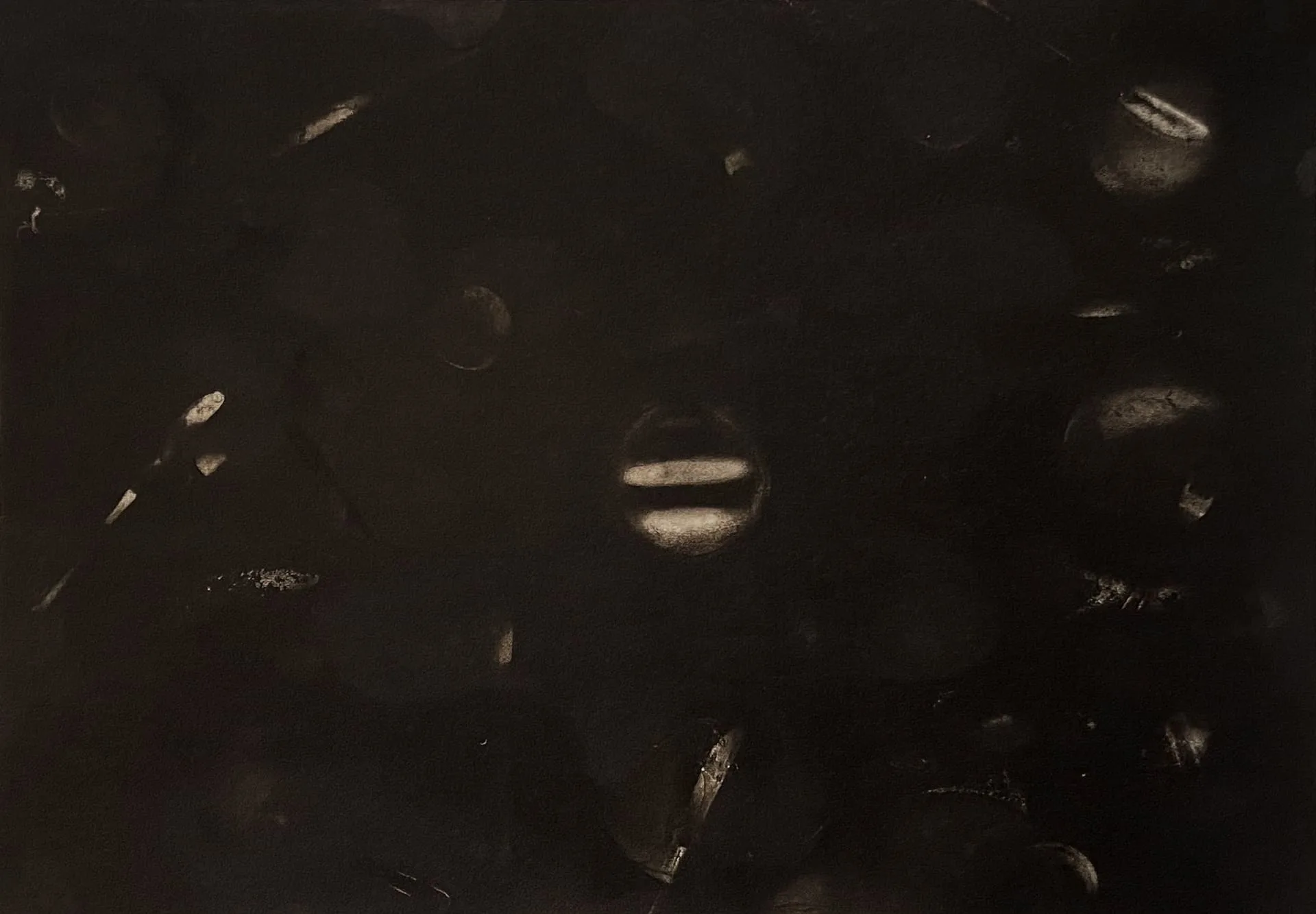 Micha Ullman, Untitled, 2016, watercolor on paper, 70x100 cm